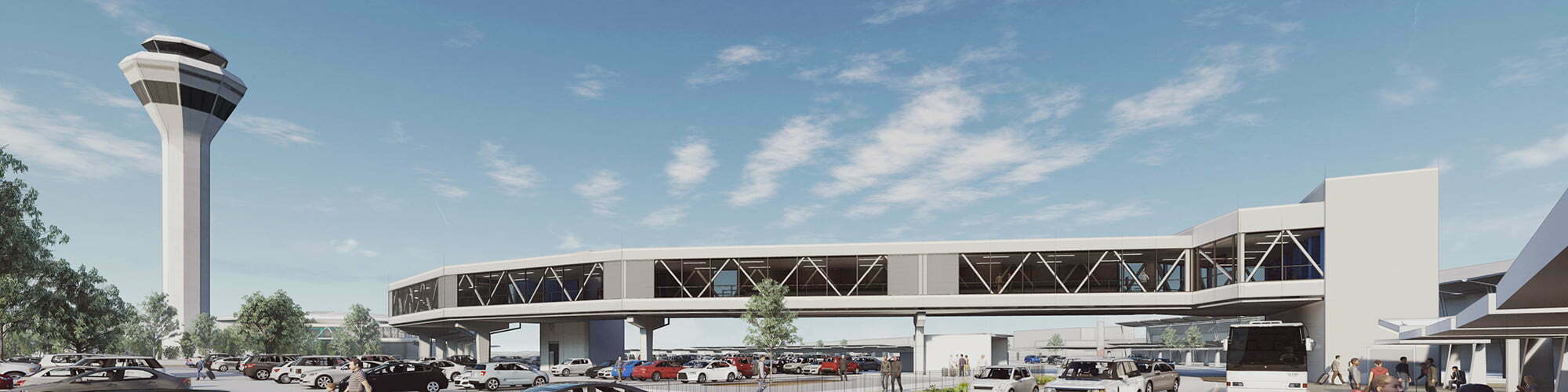 Image for GEORGIOU SECURES NEW AIRPORT SKYBRIDGE